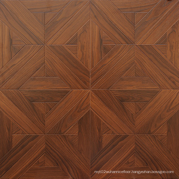 12.3mm E0 HDF AC4 Embossed Oak Sound Absorbing Laminate Flooring